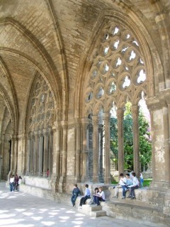 Lérida (Catalogne) - Le cloître de la... Lérida (Catalogne) - Le cloître de la...
