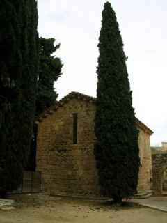 Vue du monastère de Santes Creus (Catalogne)