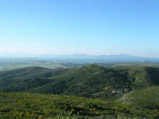 Château de Toroella-de-Montgri : paysage depuis... Château de Toroella-de-Montgri : paysage depuis...