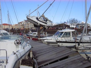Dégâts Port Olonna
