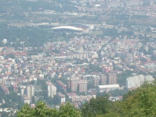Du haute de la colline