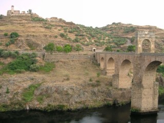 Photo du Pont Romain d'Alcantara... Photo du Pont Romain d'Alcantara...