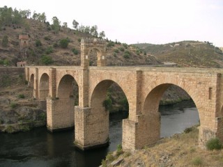 Photo du Pont Romain d'Alcantara...