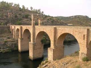 Photo du Pont Romain d'Alcantara...