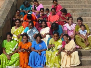 Groupe de pélerins