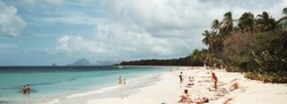La plage des Salines