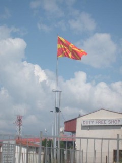 Le drapeau âprement discuterr