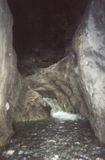 Les gorges de la falaise