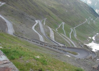 Montée du Stelvio