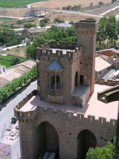 Photo du Palais médiéval d'Olite (Navarre)