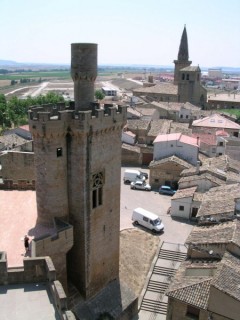 Photo du Palais médiéval d'Olite (Navarre)
