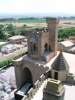 Photo du Palais médiéval d'Olite (Navarre)