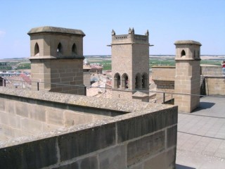 Photo du Palais médiéval d'Olite (Navarre)