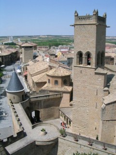 Photo du Palais médiéval d'Olite (Navarre)