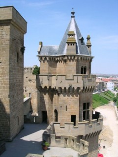 Photo du Palais médiéval d'Olite (Navarre) Photo du Palais médiéval d'Olite (Navarre)