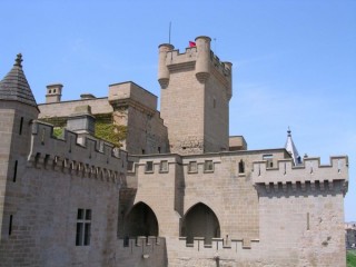 Photo du Palais médiéval d'Olite (Navarre) Photo du Palais médiéval d'Olite (Navarre)