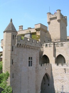 Photo du Palais médiéval d'Olite (Navarre) Photo du Palais médiéval d'Olite (Navarre)