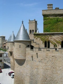 Photo du Palais médiéval d'Olite (Navarre) Photo du Palais médiéval d'Olite (Navarre)