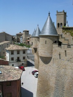 Photo du Palais médiéval d'Olite (Navarre) Photo du Palais médiéval d'Olite (Navarre)