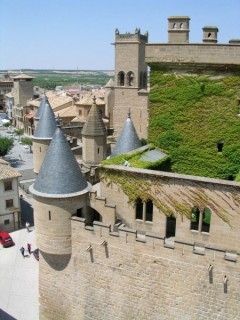 Photo du Palais médiéval d'Olite (Navarre) Photo du Palais médiéval d'Olite (Navarre)