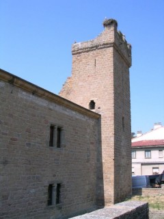 SANGUESA : Photo de la ville de Sanguesa (Navarre)