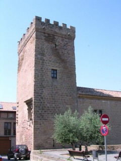 SANGUESA : Photo de la ville de Sanguesa (Navarre)