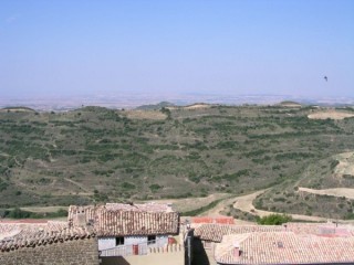 Photo du village d'Ujué (Navarre) Photo du village d'Ujué (Navarre)