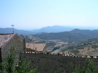 Photo du village d'Ujué (Navarre) Photo du village d'Ujué (Navarre)