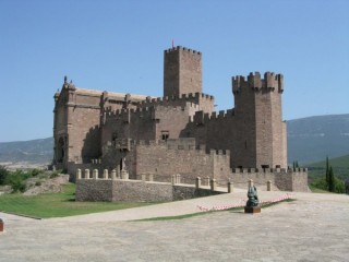 XAVIER : Photo du château de Xavier (Navarre)