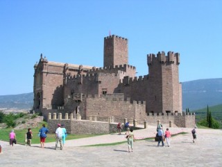 XAVIER : Photo du château de Xavier (Navarre)