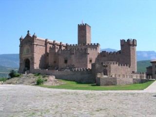 XAVIER : Photo du château de Xavier (Navarre)