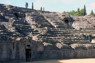 Photo de la cité romaine d'Italica près de... Photo de la cité romaine d'Italica près de...