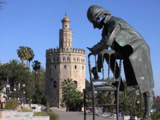 Photo de la Torre de Oro à Séville (Andalousie)