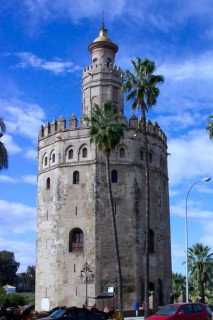 Photo de la Torre de Oro à Séville (Andalousie)