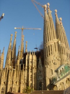 BARCELONE : photo de Barcelone - La Sagrada...