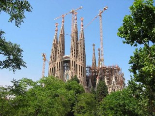 BARCELONE : photo de Barcelone - La Sagrada...