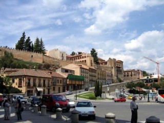 Vue sur les remparts