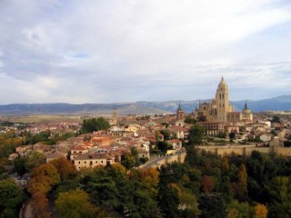Vue sur Ségovie