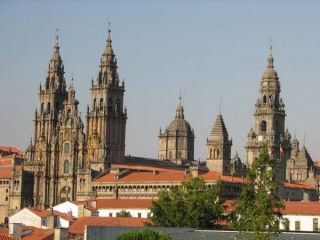 La cathédrale de Saint-Jacques-de-Compostelle