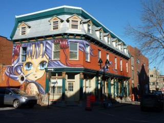 Rue colorée