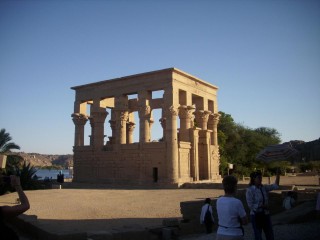 Sur le site de Philae