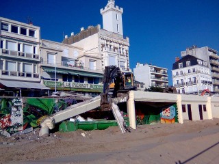 Travaux sur le remblai 2009