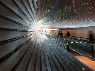 Tunnel entre West & East building of National Gallery of Art Tunnel entre West & East building of National Gallery of Art