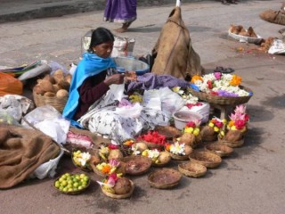 Vendeuse de fleurs