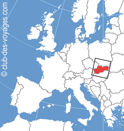Situation de la Slovaquie