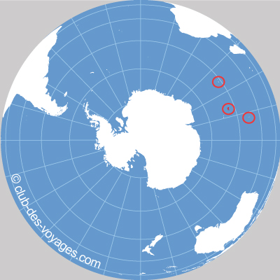 Situation des Terres Australes Françaises
