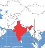 Cartes de l'Inde