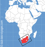 Cartes de l'Afrique du Sud