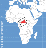 Cartes de la République Centrafricaine