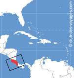 Cartes du Costa Rica